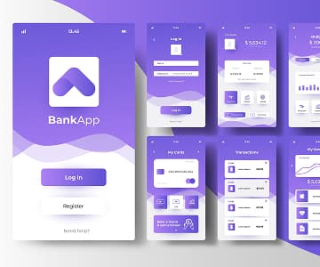 Banking App project preview