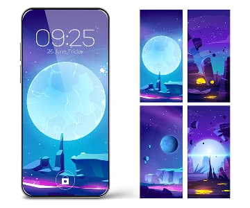 Screen Illustrations project preview